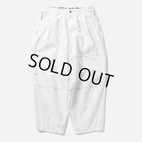 【20%OFF】TIGHTBOOTH/DENIM BALLOON PANTS（White）［デニムバルーンパンツ-24秋冬］