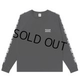 BlackEyePatch/HWC EMBROIDERED RAGLAN L/S TEE（BLACK）