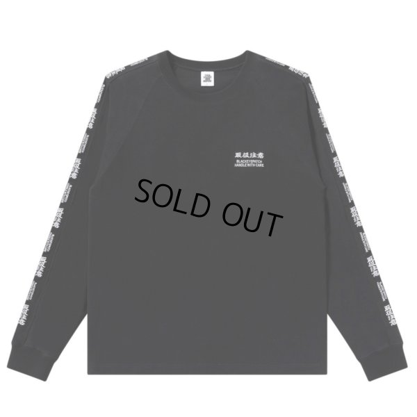 画像1: BlackEyePatch/HWC EMBROIDERED RAGLAN L/S TEE（BLACK）