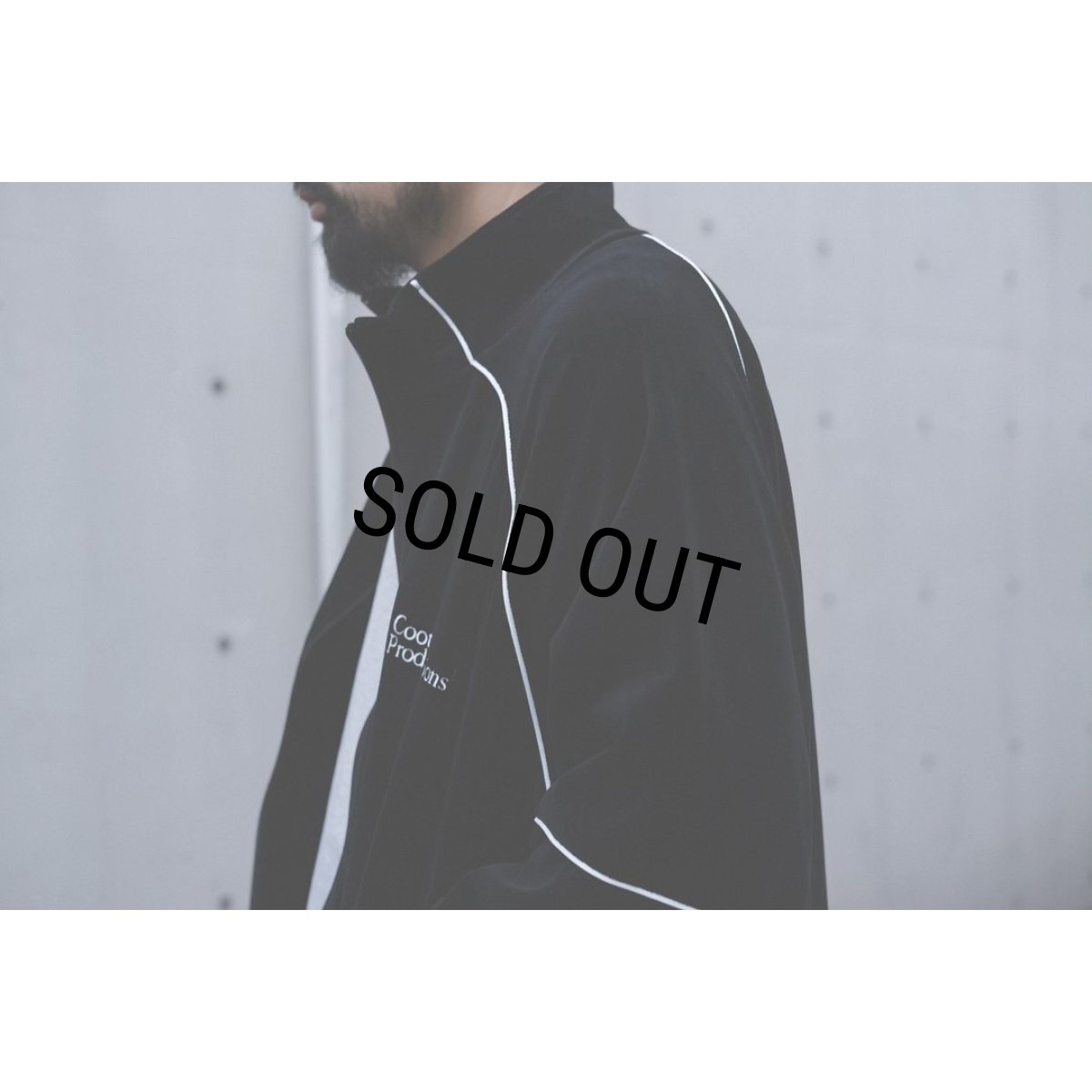 画像6: COOTIE PRODUCTIONS/Velour Training Top（Black）［ベロアトレーニングトップ-24秋冬］ (6)