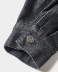 画像8: TIGHTBOOTH/LABEL LOGO DENIM JACKET（Black）［デニムJKT-24秋冬］