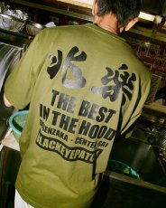 画像5: BlackEyePatch/CHORAKU IN THE HOOD TEE(OLIVE) (5)