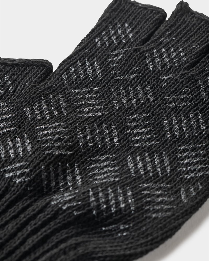 画像2: TIGHTBOOTH/LOGO FINGERLESS GLOVE（Black）［フィンガーレスグローブ-24秋冬］