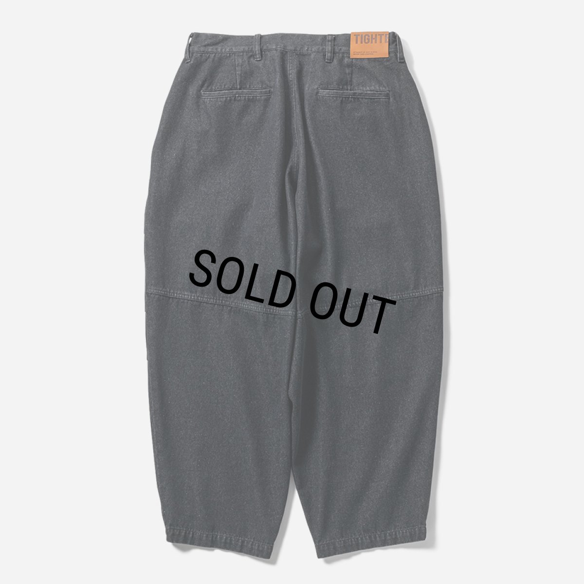 画像2: 【20%OFF】TIGHTBOOTH/DENIM BALLOON PANTS（Black）［デニムバルーンパンツ-24秋冬］ (2)