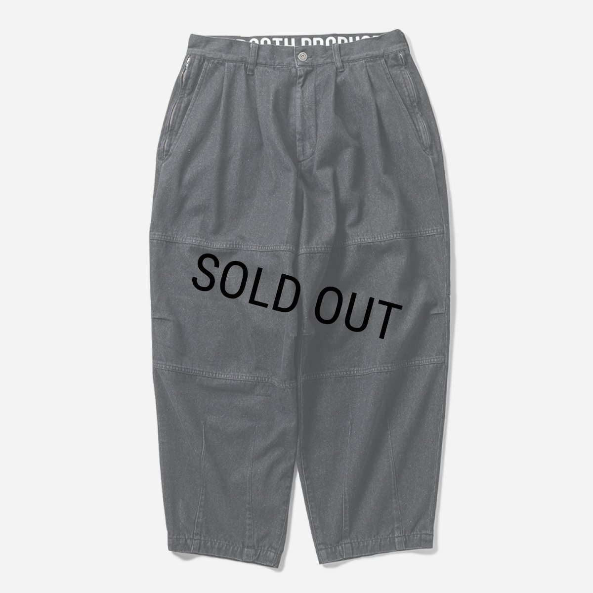 画像1: 【20%OFF】TIGHTBOOTH/DENIM BALLOON PANTS（Black）［デニムバルーンパンツ-24秋冬］ (1)