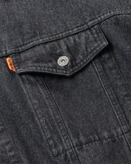 画像5: TIGHTBOOTH/LABEL LOGO DENIM JACKET（Black）［デニムJKT-24秋冬］ (5)