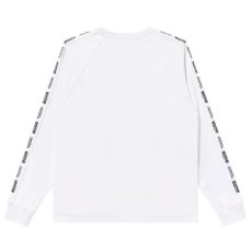 画像2: BlackEyePatch/HWC EMBROIDERED RAGLAN L/S TEE(WHITE) (2)