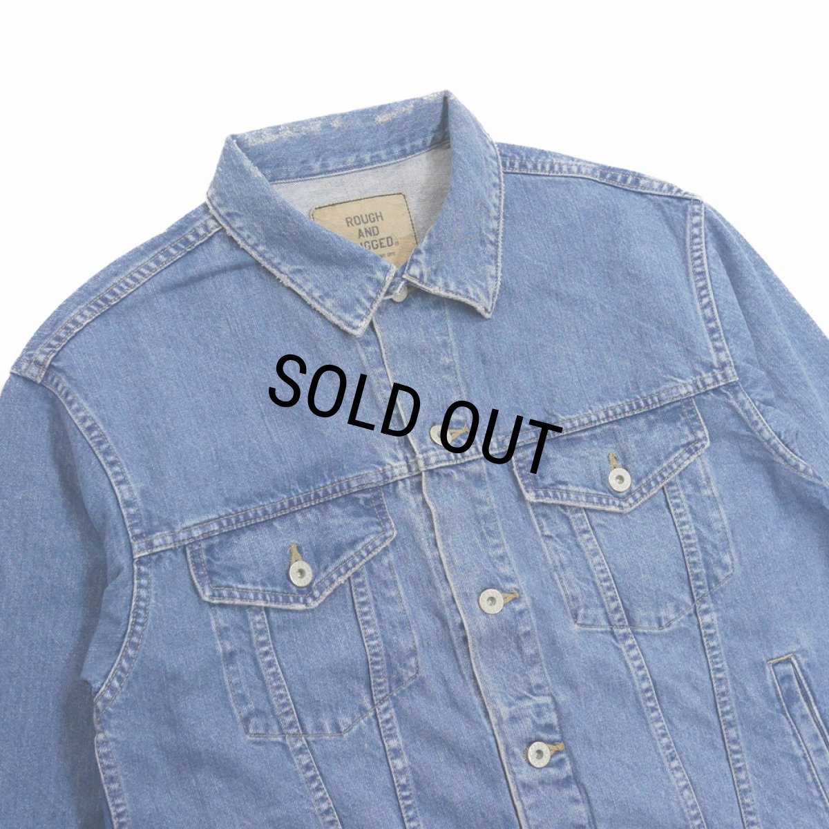 画像3: 【30%OFF】ROUGH AND RUGGED/HEAD LIGHT（INDIGO）［デニムJKT-24秋冬］ (3)