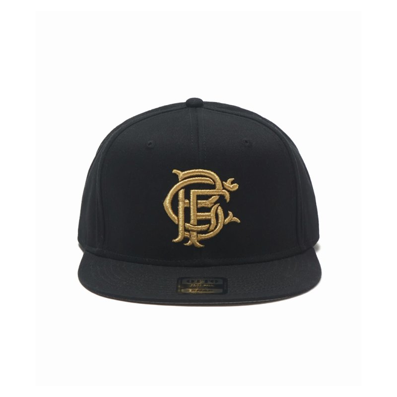 画像1: 【20%OFF】BUENA VISTA/BFC LOGO CAP（GOLD）［ロゴキャップ-24秋冬］