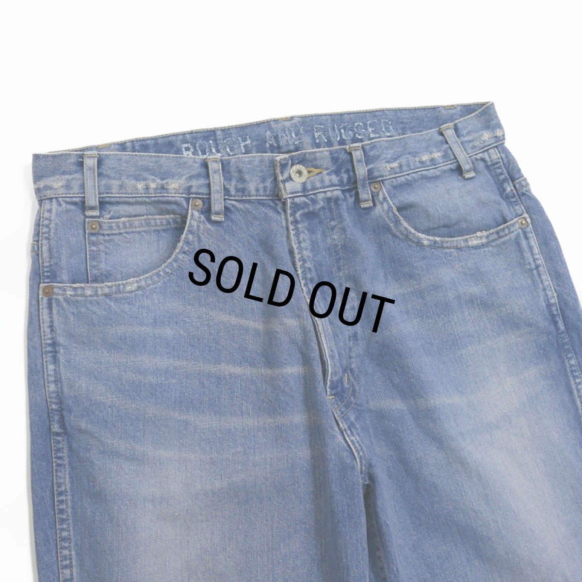 画像3: ROUGH AND RUGGED/CROWN（INDIGO）［デニムパンツ-24秋冬］ (3)