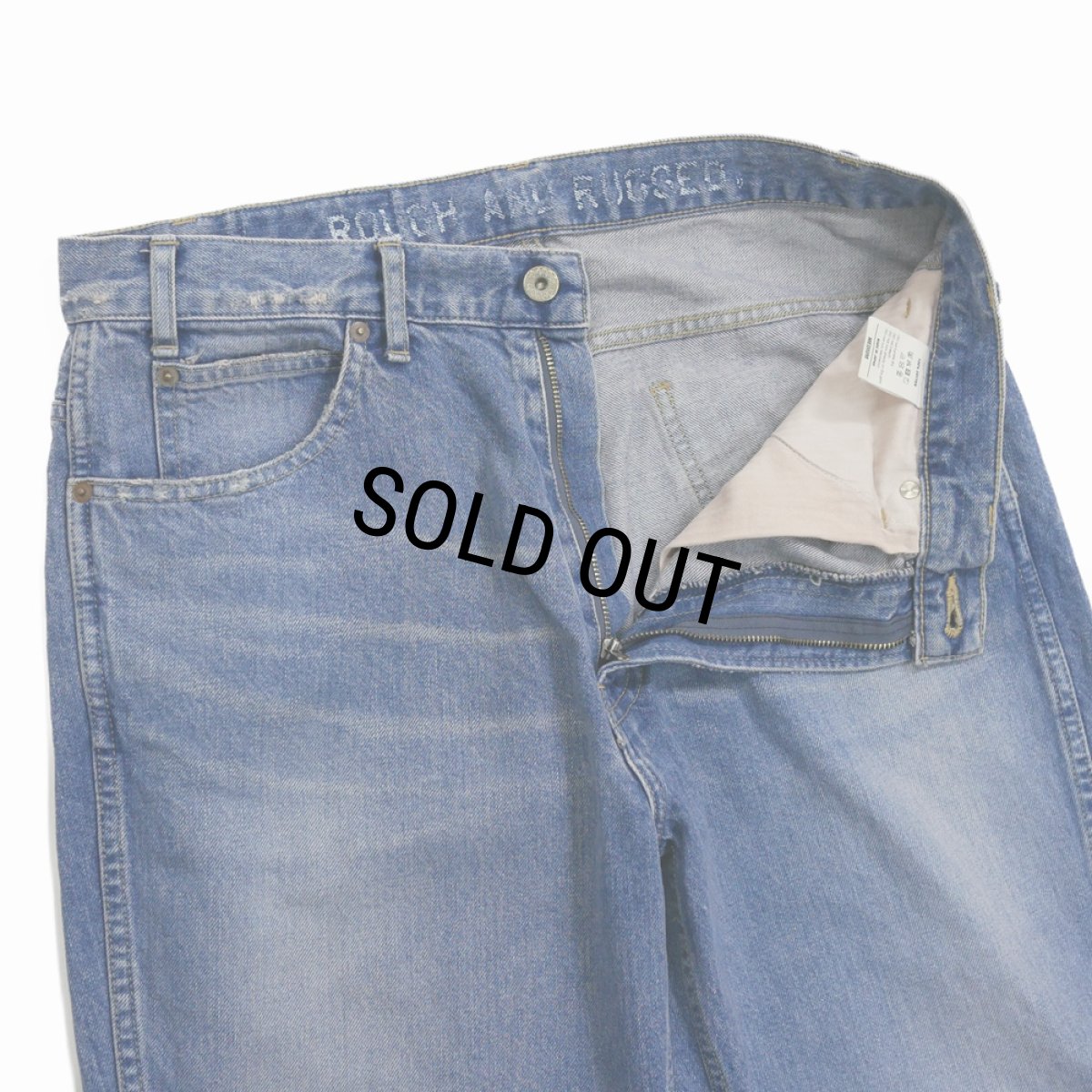 画像4: ROUGH AND RUGGED/CROWN（INDIGO）［デニムパンツ-24秋冬］ (4)