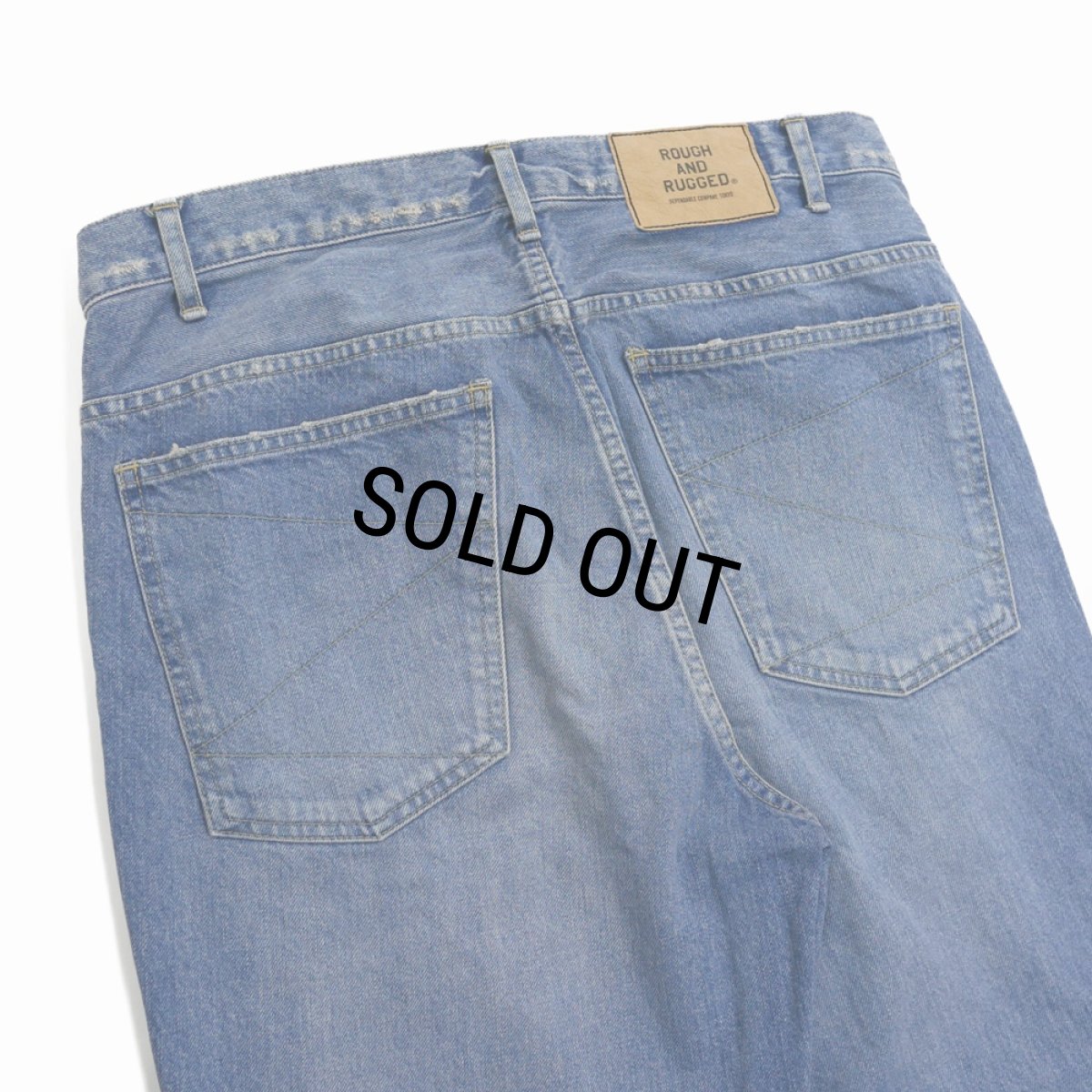 画像5: ROUGH AND RUGGED/CROWN（INDIGO）［デニムパンツ-24秋冬］ (5)