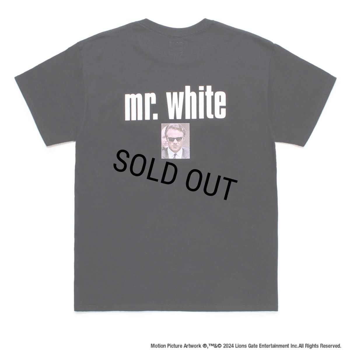 画像1: WACKO MARIA/RESERVOIR DOGS / POCKET T-SHIRT（BLACK）［プリントポケT-24秋冬］ (1)
