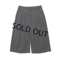COOTIE PRODUCTIONS/CA/W Flannel Shin Cut Wide Easy Trousers（Black）［シンカットワイドイージートラウザース-24秋冬］