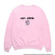 画像1: WACKO MARIA/RESERVOIR DOGS / SWEAT SHIRT（PINK）［クルーネックスウェット-24秋冬］ (1)
