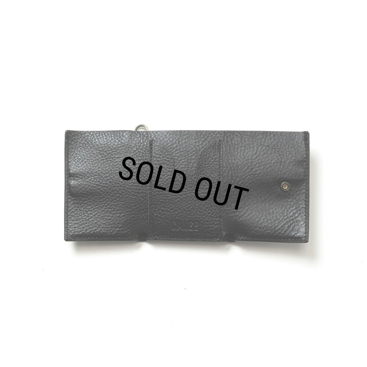 画像5: CALEE/STUDS LEATHER MULTI WALLET（BLACK）［スタッズレザーマルチウォレット-25春夏］ (5)