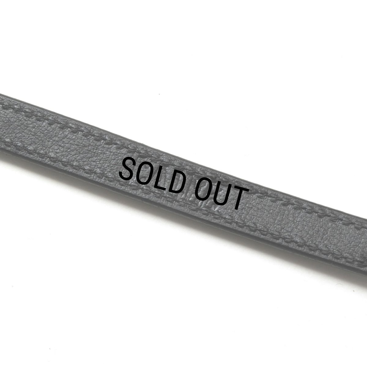 画像5: CALEE/STUDS LEATHER SHORT KEY RING（BLACK）［スタッズレザーショートキーリング-24秋冬］ (5)