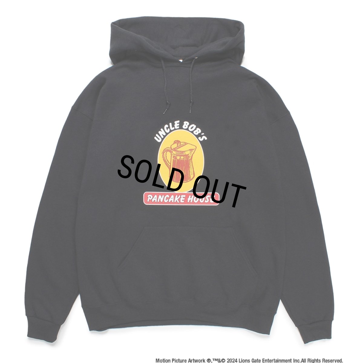 画像2: WACKO MARIA/RESERVOIR DOGS / HOODED SWEAT SHIRT（BLACK）［プルオーバーパーカー-24秋冬］ (2)