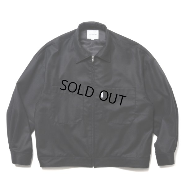 画像1: COOTIE PRODUCTIONS/CA/W Flannel Work Jacket（Black）［ワークJKT-24秋冬］