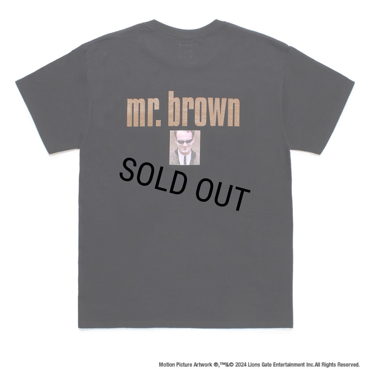 画像1: WACKO MARIA/RESERVOIR DOGS / POCKET T-SHIRT（BLACK）［プリントポケT-24秋冬］ (1)
