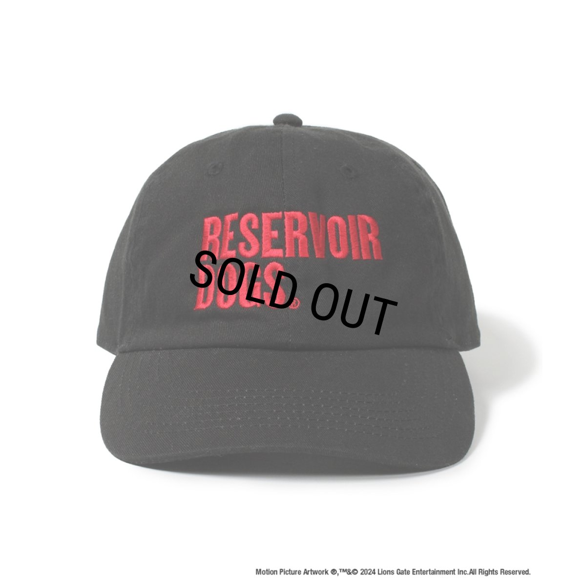 画像1: WACKO MARIA/RESERVOIR DOGS / 6 PANEL CAP（BLACK）［6パネルキャップ-24秋冬］ (1)