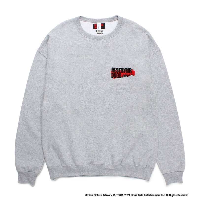 画像1: WACKO MARIA/RESERVOIR DOGS / SWEAT SHIRT（GRAY）［クルーネックスウェット-24秋冬］