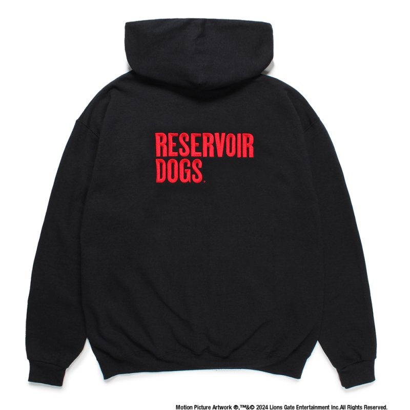 画像2: WACKO MARIA/RESERVOIR DOGS / HOODED SWEAT SHIRT（BLACK）［プルオーバーパーカー-24秋冬］