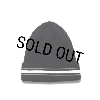帽子 cootie DRY TECH BORDER BIG CUFFED BEANIE COOTIE PRODUCTIONS/Dry Tech Border Big Cuffed Beanie（Black