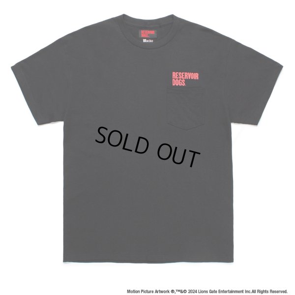 画像2: WACKO MARIA/RESERVOIR DOGS / POCKET T-SHIRT（BLACK）［プリントポケT-24秋冬］