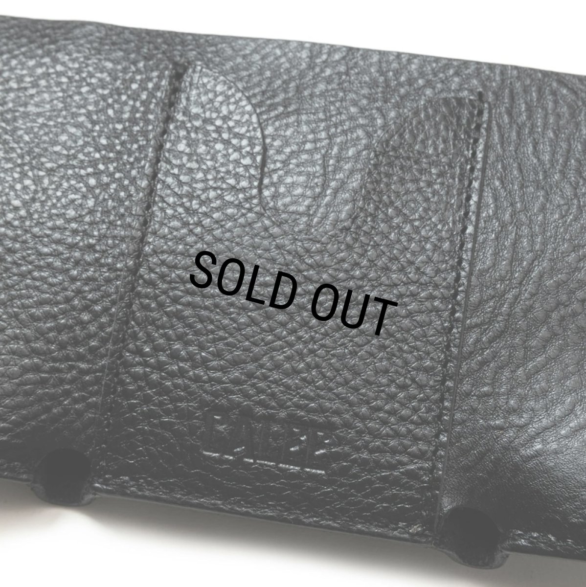 画像6: CALEE/STUDS LEATHER MULTI WALLET（BLACK）［スタッズレザーマルチウォレット-25春夏］ (6)