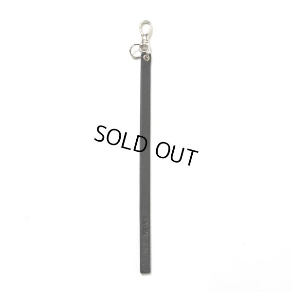 画像2: CALEE/STUDS LEATHER LONG KEY RING（BLACK）［スタッズレザーロングキーリング-24秋冬］