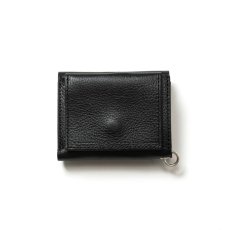 画像2: CALEE/STUDS LEATHER MULTI WALLET（BLACK）［スタッズレザーマルチウォレット-25春夏］ (2)