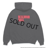 WACKO MARIA/RESERVOIR DOGS / HOODED SWEAT SHIRT（BLACK）［プルオーバーパーカー-24秋冬］