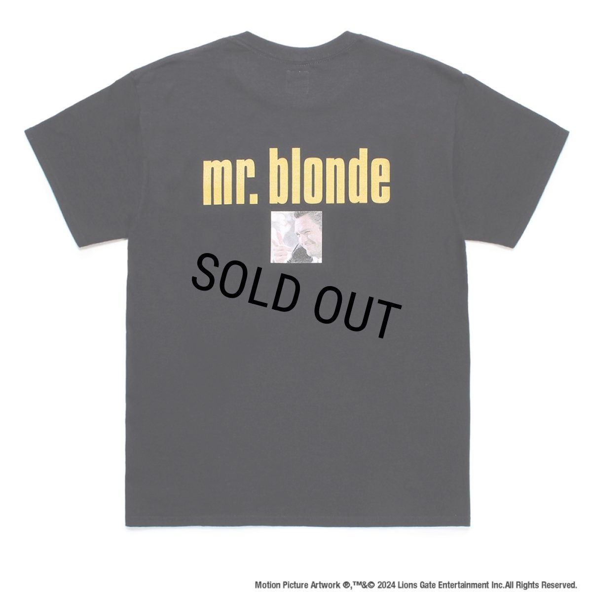 画像1: WACKO MARIA/RESERVOIR DOGS / POCKET T-SHIRT（BLACK）［プリントポケT-24秋冬］ (1)