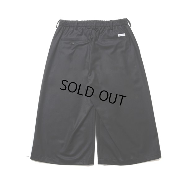 画像2: COOTIE PRODUCTIONS/CA/W Flannel Shin Cut Wide Easy Trousers（Black）［シンカットワイドイージートラウザース-24秋冬］