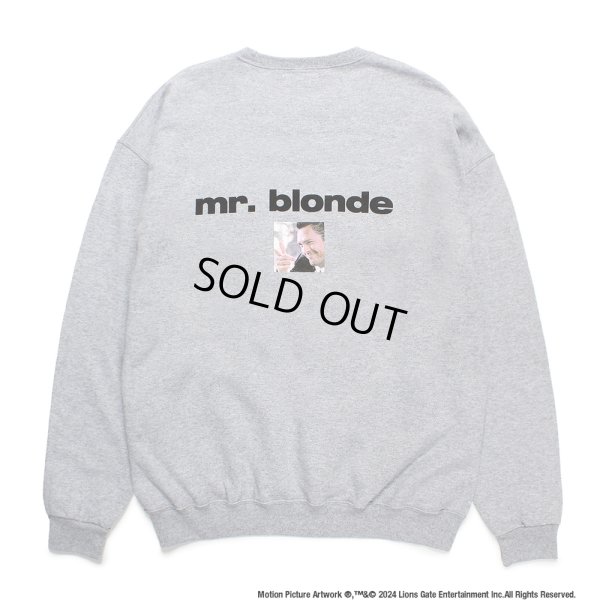 画像1: WACKO MARIA/RESERVOIR DOGS / SWEAT SHIRT（GRAY）［クルーネックスウェット-24秋冬］