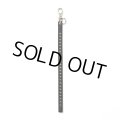 CALEE/STUDS LEATHER LONG KEY RING（BLACK）［スタッズレザーロングキーリング-24秋冬］