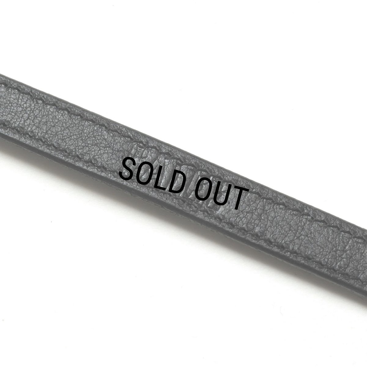 画像5: CALEE/STUDS LEATHER LONG KEY RING（BLACK）［スタッズレザーロングキーリング-24秋冬］ (5)