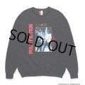 WACKO MARIA/PULP FICTION / SWEAT SHIRT（BLACK）［クルーネックスウェット-24秋冬］