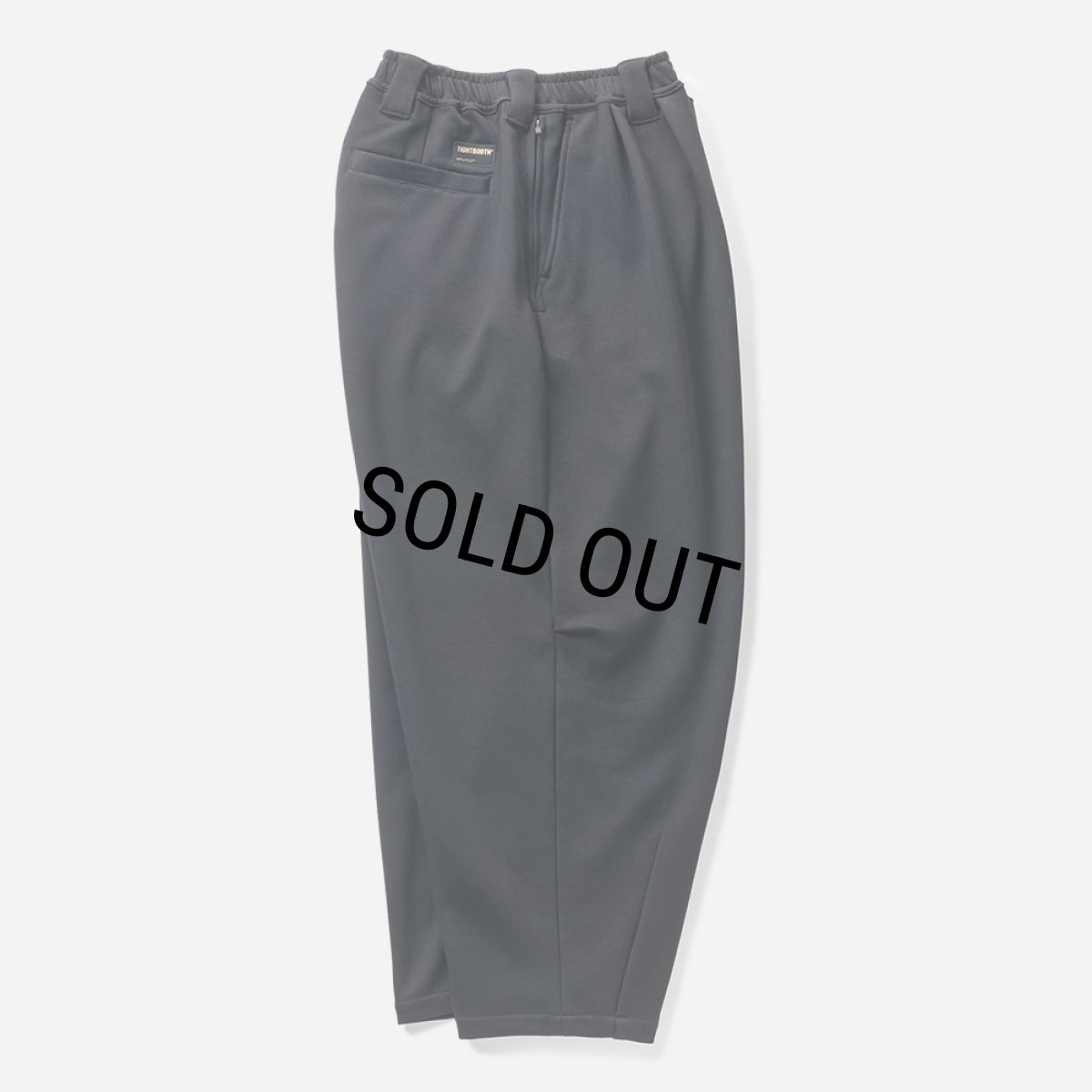 画像3: TIGHTBOOTH/SMOOTH SWEAT BALLOON PANTS（Black）［スムーススウェットバルーンパンツ-24秋冬］ (3)