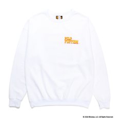画像2: WACKO MARIA/PULP FICTION / SWEAT SHIRT（WHITE）［クルーネックスウェット-24秋冬］ (2)