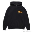 WACKO MARIA/PULP FICTION / HOODED SWEAT SHIRT（BLACK）［プル