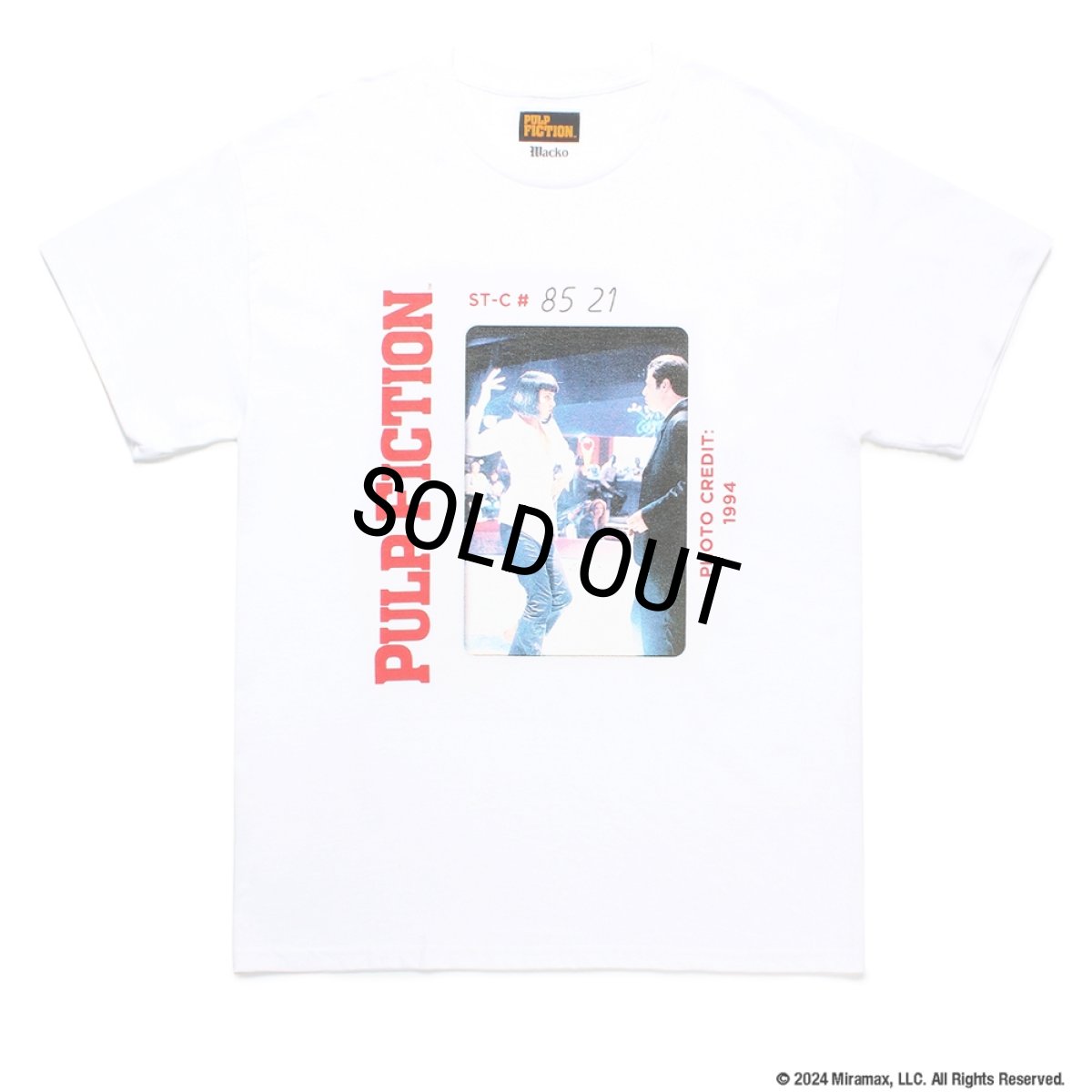 画像1: WACKO MARIA/PULP FICTION / T-SHIRT（WHITE）［プリントT-24秋冬］ (1)