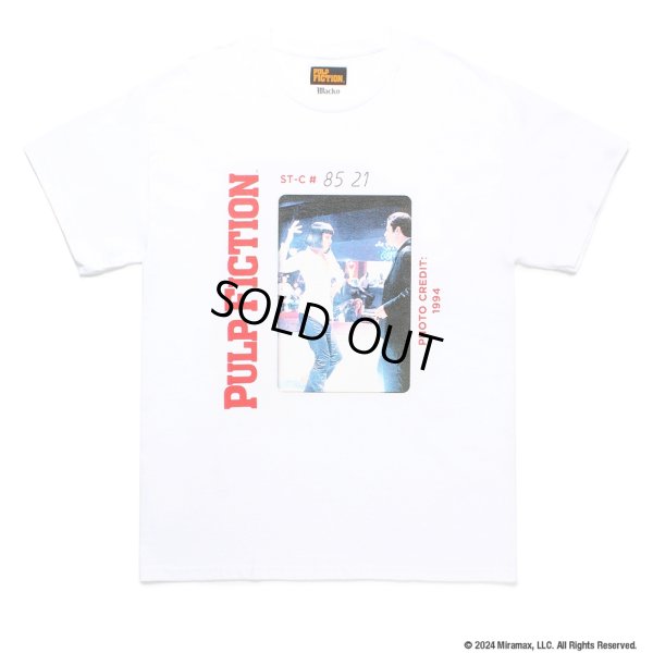 画像1: WACKO MARIA/PULP FICTION / T-SHIRT（WHITE）［プリントT-24秋冬］