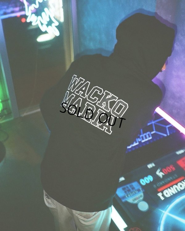 画像3: WACKO MARIA/HEAVY WEIGHT HOODED SWEAT SHIRT（BLACK）［プルオーバーパーカー-24秋冬］