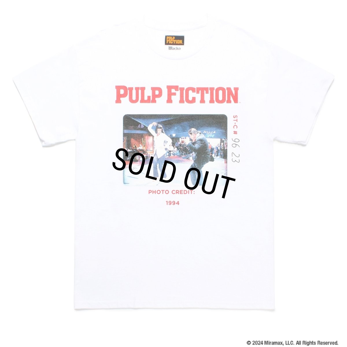 画像1: WACKO MARIA/PULP FICTION / T-SHIRT（WHITE）［プリントT-24秋冬］ (1)