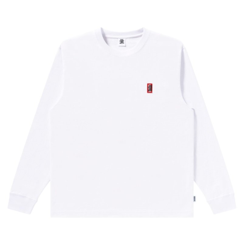 画像1: BlackEyePatch/SMALL HWC L/S TEE(WHITE)