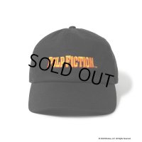 WACKO MARIA/PULP FICTION / 6 PANEL CAP（BLACK）［6パネルキャップ-24秋冬］