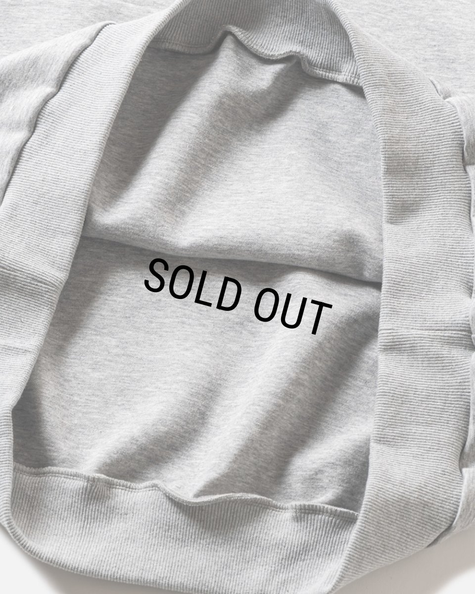 画像6: 【30%OFF】TIGHTBOOTH/SMOOTH SWEAT SHIRT（Heather Grey）［スムーススウェットシャツ-24秋冬］ (6)