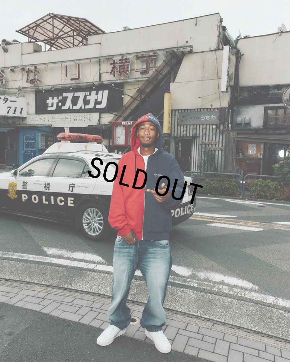 画像3: BlackEyePatch/SPANDEX LOGO ZIP HOODIE（MULTI） (3)